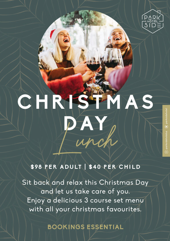 Parkside Hotel Christmas Lunch Web Poster