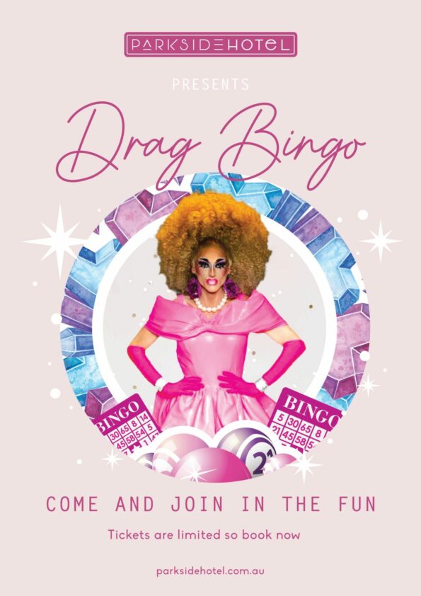 Parkside Hotel Drag Bingo Web Poster