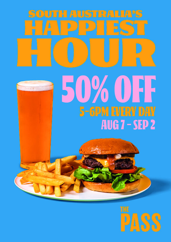 South Australia's Happiest Hour Web Poster