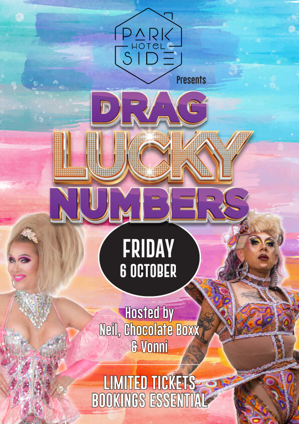 Parkside Hotel Drag Lucky Numbers Web Poster